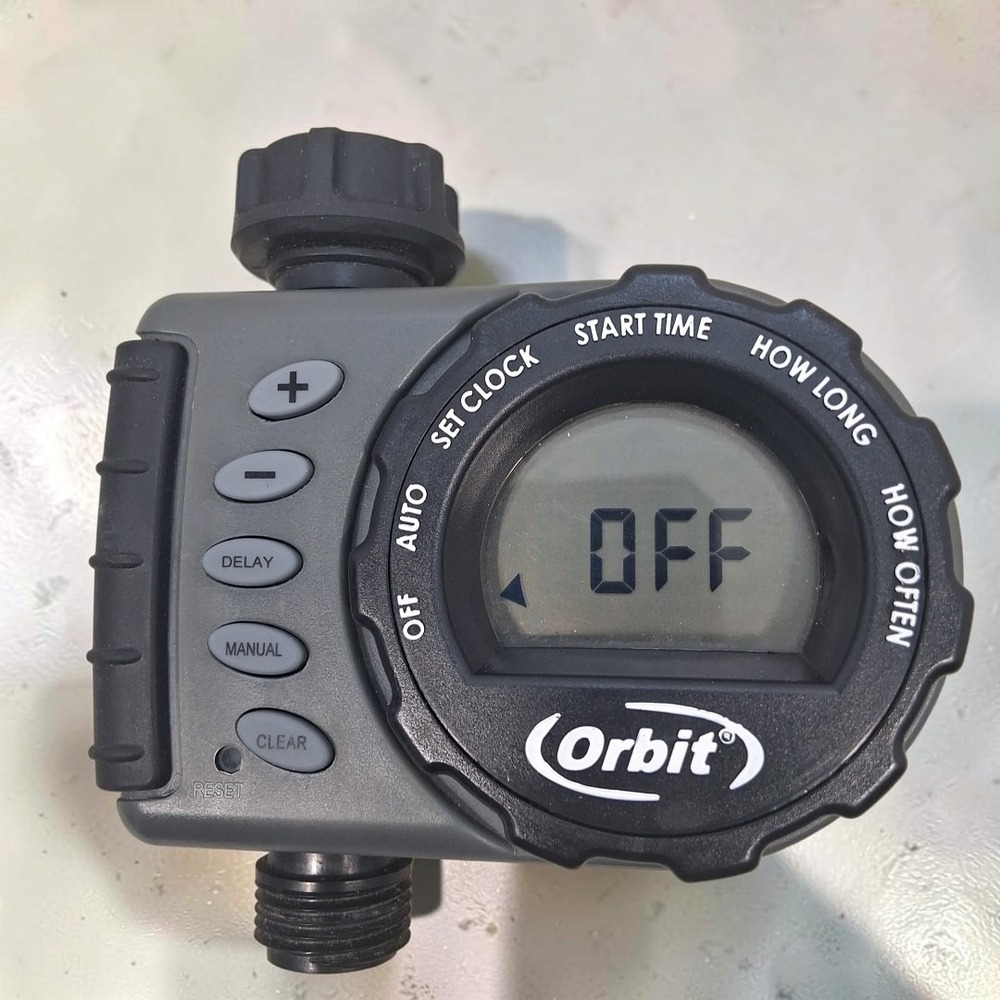 Orbit 24600 Single Outlet Digital Hose Faucet Watering Timer Garden Hose